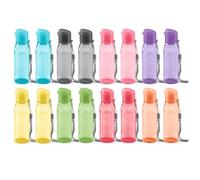 MILTON Sports Water Bottle Square Juice Box 16 Set 10 oz. Great for Juices Milk Smoothies Plastic Wide-Mouth Reusable Leak Proof Drink Bottle/Carton for School Bags Lunch Boxes Gym Flip Lid -BPA Free