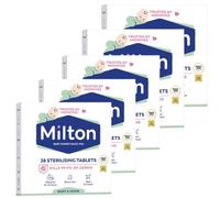Milton Sterilising Tablets 5 Pack, 140 Tablets Total, Cold Water Baby Bottle Steriliser