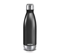 Milton Thermosteel 24 Hours Hot and Cold Water Bottle, 500 ml | Leak Proof | Office, Gym, Home, Kitchen, Hiking, Trekking, Travel Bottle, Duo DLX 500 MATT Black