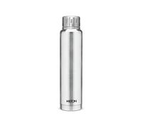 Milton Thermosteel Elfin 750, Vacuum Insulated Flask, 750 ml | 25 oz | 24 Hours Hot & Cold Water Bottle 18/8 Stainless Steel, Durable Body, BPA Free, Leak-Proof Simple Screw Lid | Silver