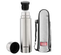 Milton Vacuum Flask for Hot Drink 500 ml (16 oz), Stainless Steel Double Walled Insulated Water Bottle for 24 Hour Hot and Cold Drinks with Cover, Leak Proof, BPA Free, Thermosteel Plain Lid