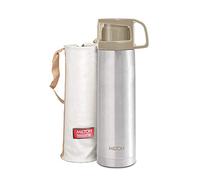 Milton Vacuum Flask for Hot Drink 750 ml (25 oz), Stainless Steel Double Walled Insulated Water Bottle for 24 Hour Hot and Cold Drinks, Leak Proof, BPA Free, Food Grade, Thermosteel Glassy, Grey