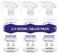 MiltonBaby Antibacterial Surface Spray 500ml Sterilising Fluid Antiseptic Cleaner Kitchen Worktops (PACK OF 3)