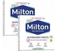 MiltonBaby Sterilising 28 Tablets Pack of 2 with Welari Thank You Card | (2pack) (56tabs)