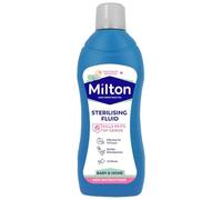 MiltonBaby Sterilising Fluid 1000ml Pack of 1 Feeding Bottles Teats Utensils Antiseptic Hygiene Cleaner Household Surface Disinfectant Cleaning Agent with Welari Thank You Card | (1pack) (1000ml)
