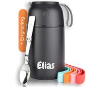 Milu® 450ml personalised engraved thermo flask - Easter gifts for men and women | Gift ideas for dad, mum, boyfriend and girlfriend | Gift ideas for Father’s Day and Mother’s Day | Gifts for grandad