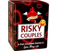 MILUNN RISKY COUPLES - Super Fun Couples Game for Date Night: 150 Spicy Dares & Questions for Your Partner. Romantic Anniversary & Valentines Gifts. Card Game for Couples