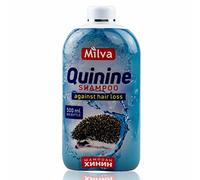 Milva Hair Growth Shampoo with Natural Quinine Extract - 500ml Thickening Treatment for Fine & Thinning Hair - Strengthening Anti-Hair Loss Shampoo for Women and Men that Nourishes Scalp and Follicles