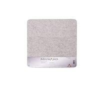 Milward 100% Wool Pressing Ironing Mat, Quilting, Crafting, Embroidery, Sewing, Patchwork, Appliqué, Blocking 30.5 x 30.5cm 12 x 12in, 2665112, Grey