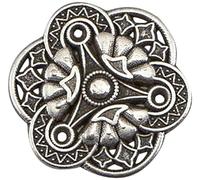 Milward 22.5 mm 2-Piece Zamac Buttons, Silver