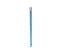 MILWARD 2221405 Knitting Needles Single Point, 40cm, No4.0, Silver Grey, 4mm