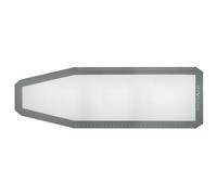 Milward Applique Ironing Board Fusing Mat Non-Slip Non-Stick Heat Resistant Silicone 49.25 x 16.25” - 125 x 41cm, Klar