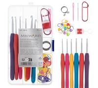 Milward Crochet Accessories, Assorted, 2 x 10 x 19.5cm