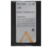 Milward Cross Stitch Tapestry Needles Size: No. 22