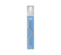 Milward Curved Cable Stitch Pins, Silver Grey, 2.5mm & 4mm, 2235207