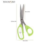 Milward General Purpose Scissors - 22.8Cm Sharp Fabric, Craft & Office Scissors With Ergonomic Handle