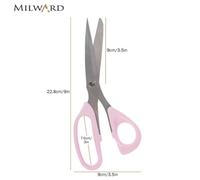 Milward General Purpose Scissors - 22.8Cm Sharp Fabric, Craft & Office Scissors With Ergonomic Handle