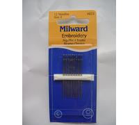 Milward Hand Sewing Needles - 12 Size 4 Embroidery MADE IN ENGLAND