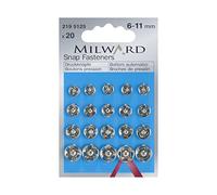 Milward Hard Haberdashery, Brass, Silver, 6-11 mm