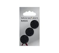 Milward Hard Haberdashery, Nylon, Navy, 20mm