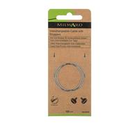 Milward - Interchangeable Cable: Universal: 100cm with Brass Knobs