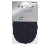 Milward Iron-On Denim Patch, Dark Blue, 100 x 150mm, 2662104