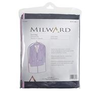 MILWARD Jacket/Suit Storage Bag, Blue/Pink, 60 x 9 x 100cm