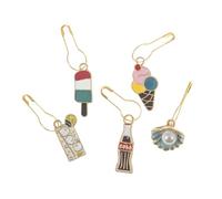 Milward Metal Charm Stitch Markers (Summer)