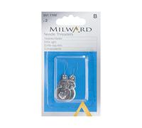 MILWARD Needle Threaders, Silver, One Size, 2511102