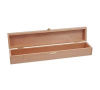 Milward Knitting Pin Box - Premium Beech Wood - Needles & Accessory Secure Storage - 43.5 x 7 x 8cm