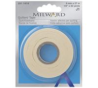 Milward Quilters' Tape, White, 6mm x 27m, 2511414
