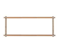 Milward Rotating Tapestry Frame - 68.6 x 30.5cm (27 x 12”) Clip On Scroll Frame for Embroidery, Cross Stitch, Needlework, Quilting - Beech Wood