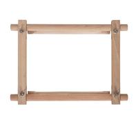 Milward Rotating Tapestry Frame - Beech Wood 22X22Cm Stitch-On Frame For Needlecraft & Embroidery