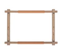 Milward Rotating Tapestry Frame - Beech Wood 38X30.5Cm Clip-On Frame For Needlecraft & Embroidery