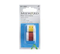 MILWARD Row Counters, Small & Large, Red/Yellow, 2513202