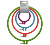 MILWARDS 2171118 Embroidery Hoop Set, Assorted, 7cm/12cm/17cm/22cm