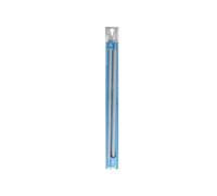 Milward Single Point Knitting Needles, 35cm, Silver Grey, 9mm