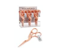 Milward Stork Embroidery Scissors Rose Gold 4.5" Sharp Tip