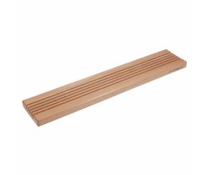 Milward Wooden 4 or 5 Slots Ruler Rack Durable Beech Wood