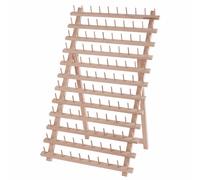 Milward Wooden Spool Holder Organiser for 120 Thread Spools Durable Beech Wood