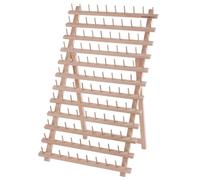 Milward Wooden Thread Rack 120 Spools - Organise All Your Threads - Beech Wood