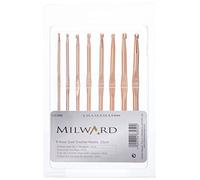 MILWARDS 2232508 Crochet Hook Set: Rose Gold: Set of 8, Assorted