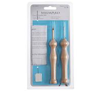 MILWARDS 2519027 Punch Needle Set: Size 10: Regular and Fine, Natural