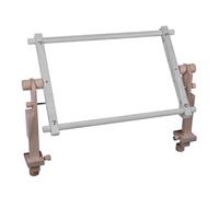 MILWARDS Adjustable Table Clamp - 360° Rotating Clamp for Tapestry Frames on Table, Desktops. Holder for Embroidery, Cross Stitch, Needlework, Quilting, Beech Wood