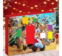 Milygobam Christmas Advent Calendar with 24 Unique Toys, Advent Calendar for Festive Countdown, Daily Surprise Toy Reveal Behind Each Door, Party Favor Gift (MLA-2)