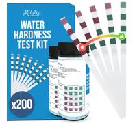 MILYTEC® Water Hardness Test Strips x200 - Comprehensive Testing for Accurate Results - High-Precision Measurement Device for Reliable Analysis - Easy-to-Use Design for Home and Professionals
