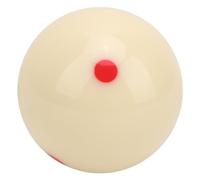Mimdixy Billiards Cue Ball Practice Training Artifact, Pool Standard Training Ball Dot-Spot Practice Cue Ball Billiard Accessory, Pool Balls for Sports Billiard Table Accessories Games (Red Dot)