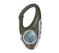 Mimdixy Digital Altimeter Barometer,Portable Digital Compass Hiking Thermometer Backlight Altitude Altimeter Barometer Multifunctional ABS Housing Handheld Thermometer for Hiking Camping