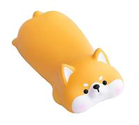 Mimdixy Keyboard Wrist Rest, Cartoon Animal Style Soft Comfortable Fatigue Relief Keyboard Wrist Pad Slow Rising PU Pad Cat for Home Game Office Supplies (Blush Shiba Inu)
