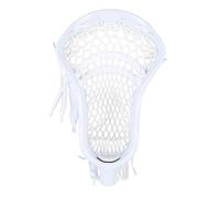 Mimdixy Lacrosse Head Strung, Training Equipment Nylon Strung Lacrosse Head Replacement for Competition Offensive Defensive Strategies (White)